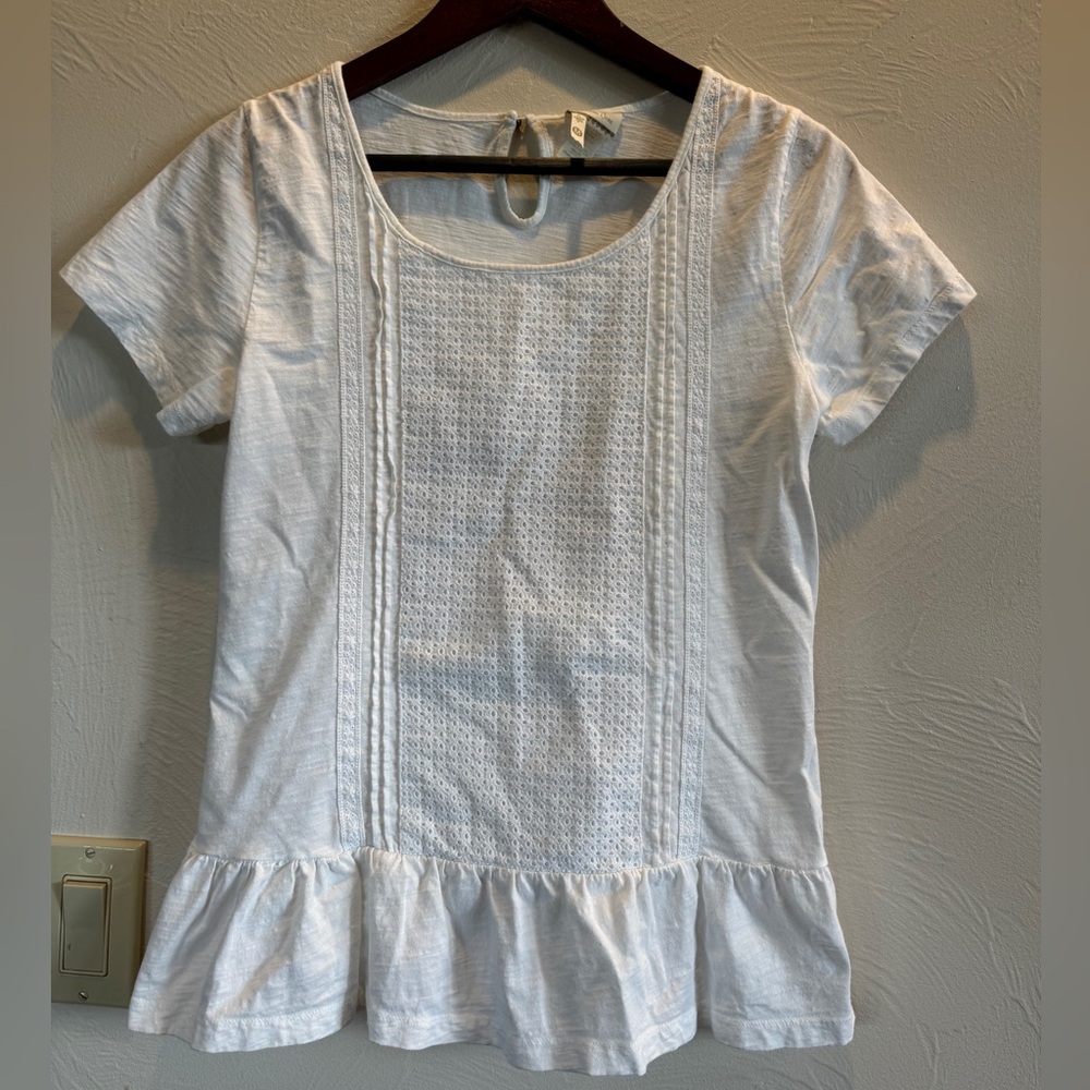 Matilda Jane white t shirt size medium